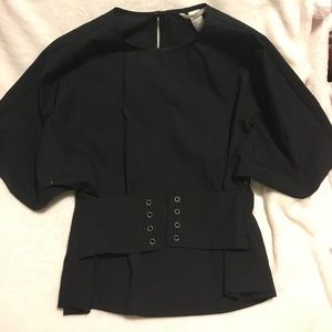 Express black corset top!